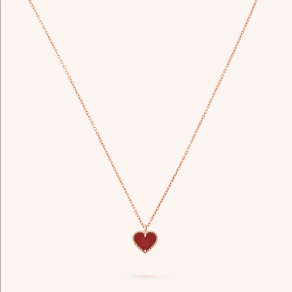 vca heart necklace